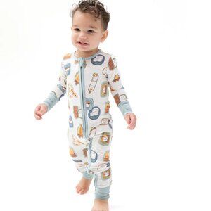 NWT - Angel Dear Convertible S'mores Romper - 12-18 months